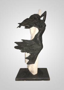 Flaying Woman Sculpture