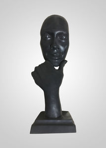 Face With Hand Sculpture