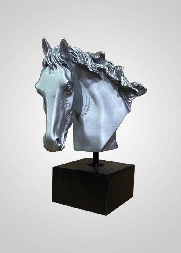 Horse Face Statue