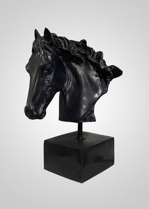 Horse Face Statue