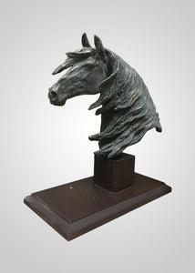 Horse Face Statue