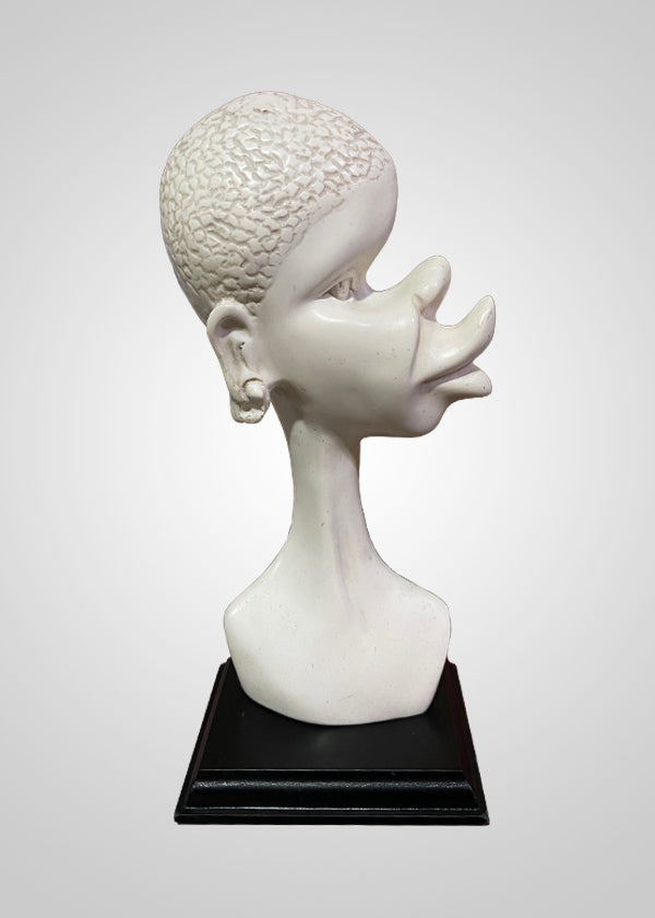 African Face Statue