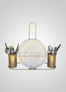 Plate & Spoon Set Holder Stand
