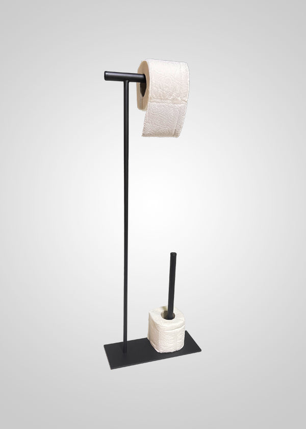 Toilette Paper Holder Stand With Storage