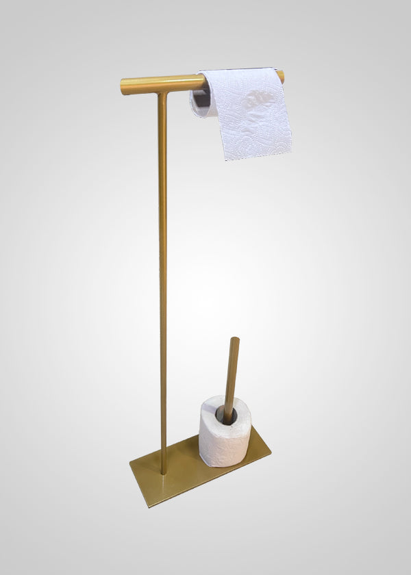 Toilette Paper Holder Stand With Storage