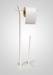 Toilette Paper Holder Stand With Storage