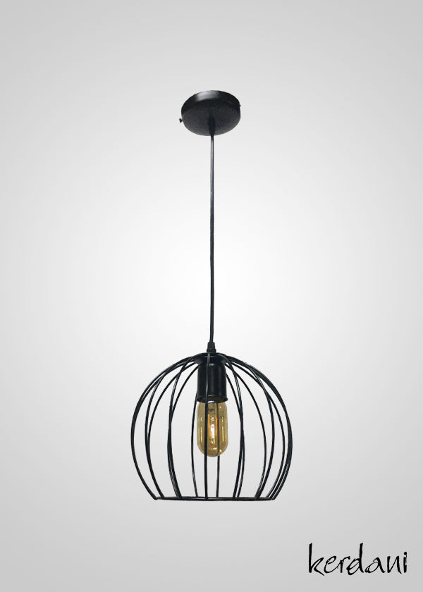 Wire Pendant Light