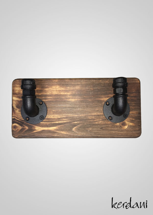 Industrial Rack with 2 Hooks