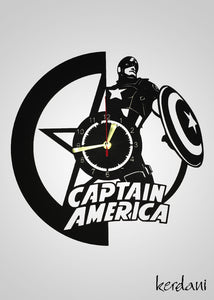 Captain America Wall Clock