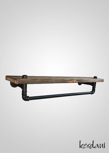 Towel Rack with a Shelf